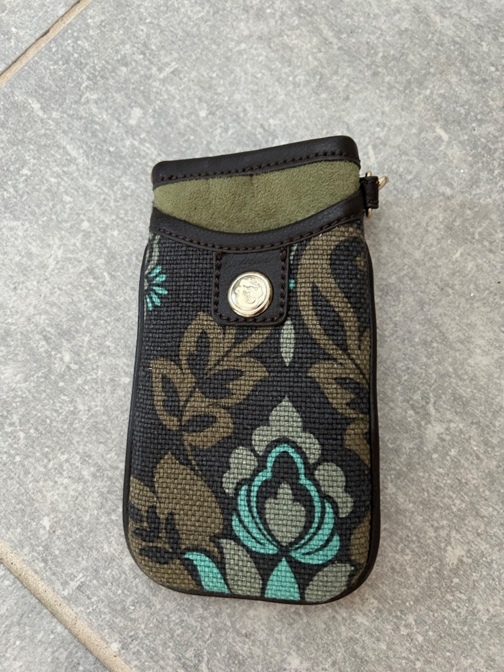 Spartina tote handbag with eye glass case - Picture 5 of 10